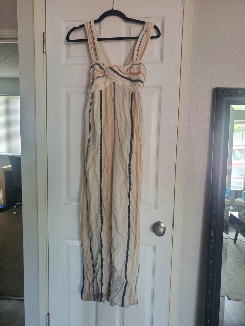 Free People Striped Romper